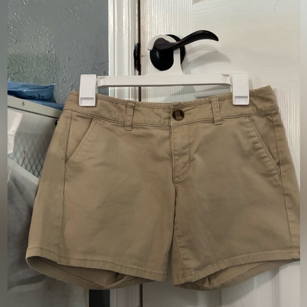 Tan Casual Shorts